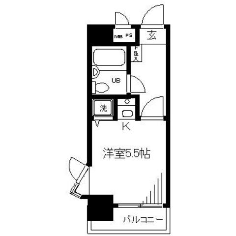 日神パレステージ藤沢 702号室 間取り