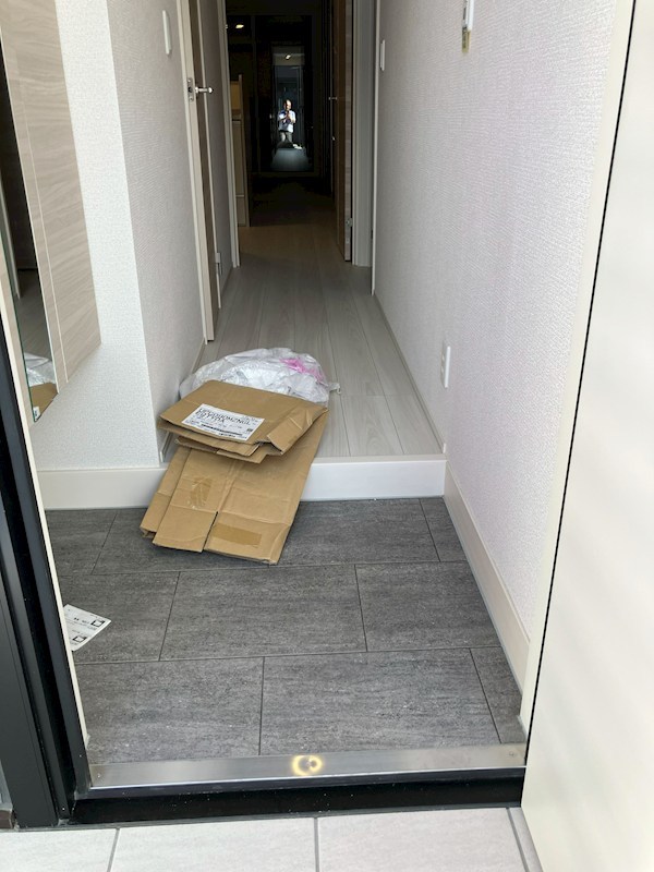 アジュールu 玄関