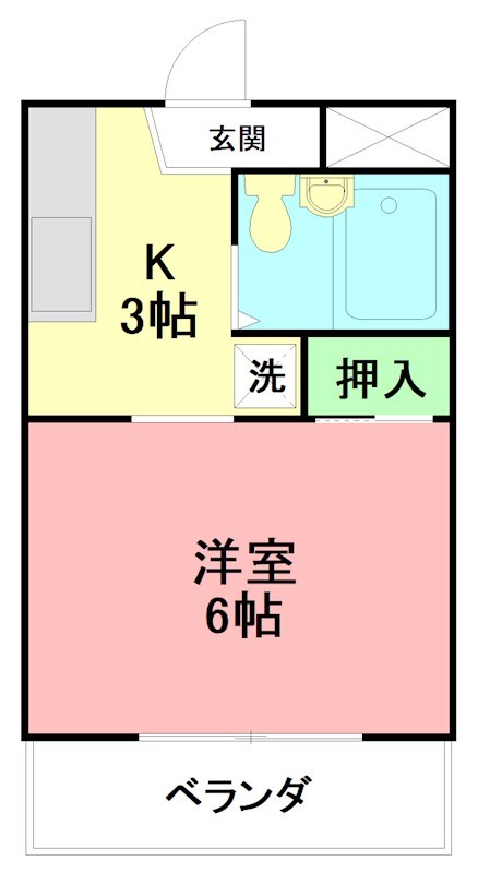 第３コーポナルセ 間取り