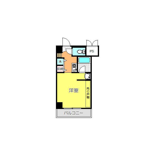 マジェスティービル 303号室 間取り