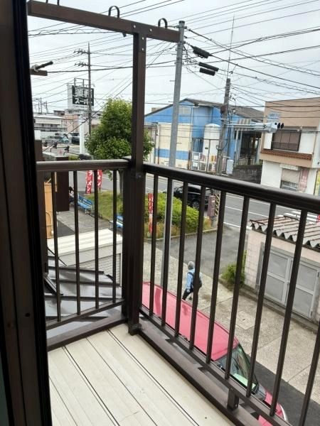 寿町セントラルハイツ ベランダ