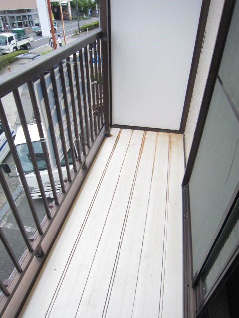 寿町セントラルハイツ ベランダ