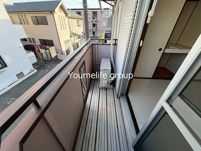 桜台コーポB ベランダ