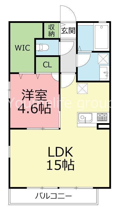 センチュリーハイムⅦ 101号室 間取り
