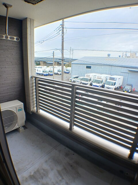 グレイスコートⅡ ベランダ