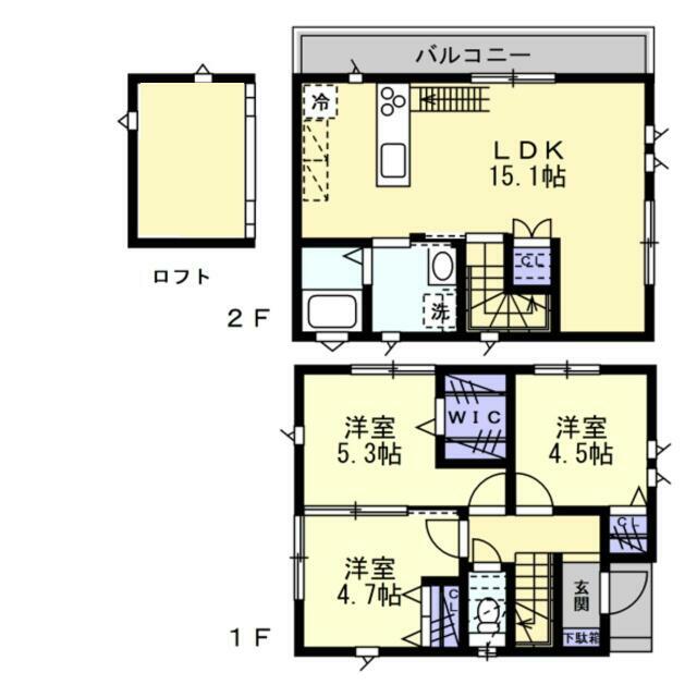 湘南Aハウス 間取り