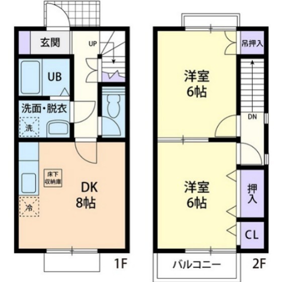 プラムヒルA 108号室 間取り