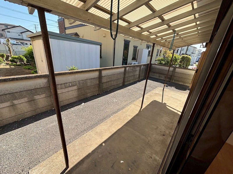 冠貸家 ベランダ