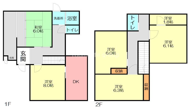 神奈川県渋沢戸建 間取り