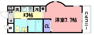 イルリモーネ 103号室 間取り