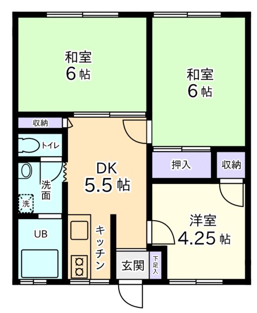 エンジェルハイムA 間取り