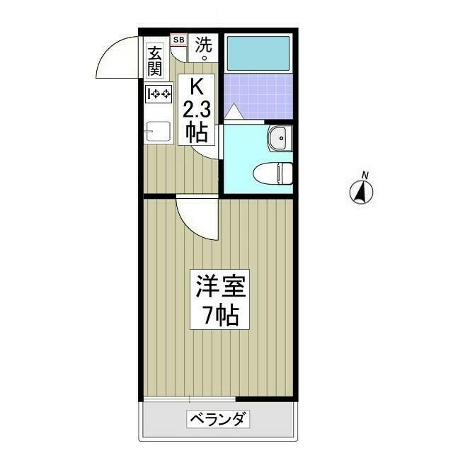 アザーレ・ターコイズ 間取り