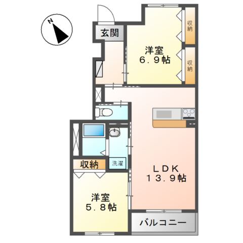 ル・リアン 間取り