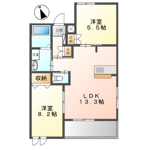 フリージアハイム 間取り
