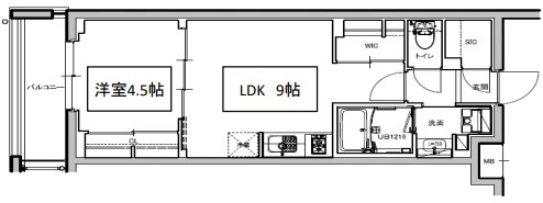 プライマル片瀬江ノ島 302号室 間取り