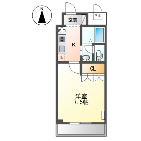 ディアコート・W 間取り