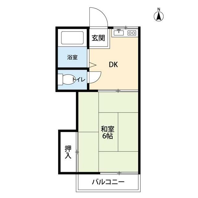 ハイツ白馬 間取り
