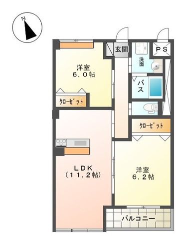 あざらし 303号室 間取り