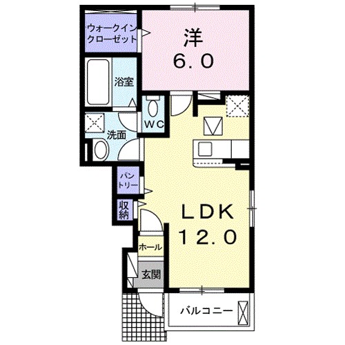 ホープイースト 103号室 間取り