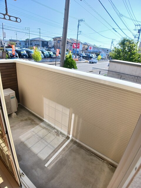 ランバーコート ベランダ