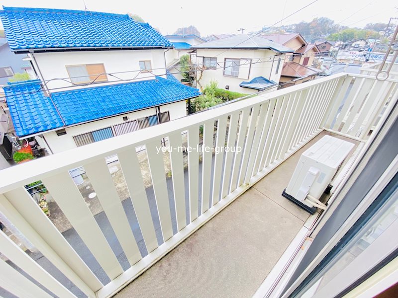 ディアコート矢崎Ｂ棟 ベランダ