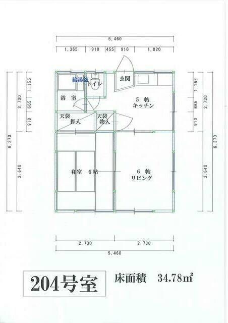 ブレス湘南 204号室 間取り