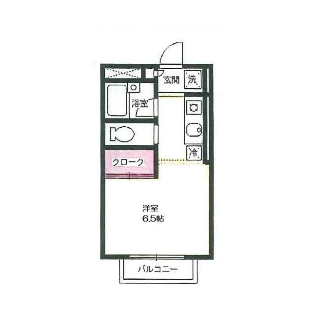 エステート湘南 202号室 間取り