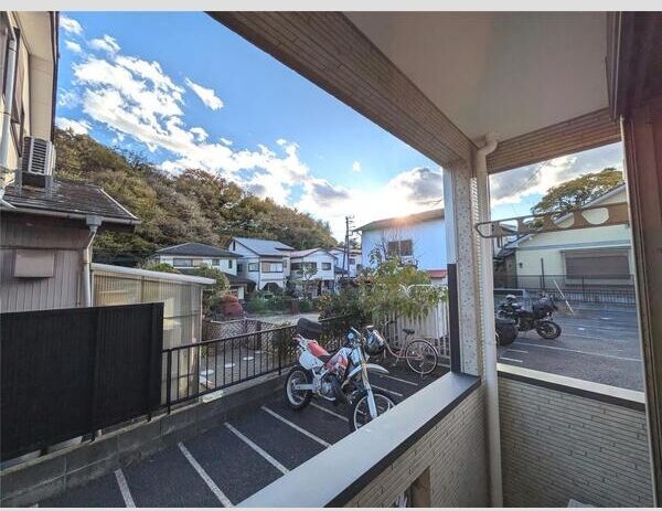 シャルムハイツ ベランダ