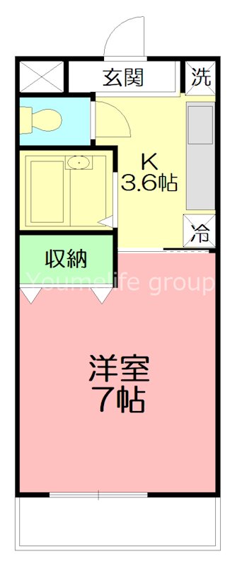 セレッソ　クエスタ湘南 105号室 間取り