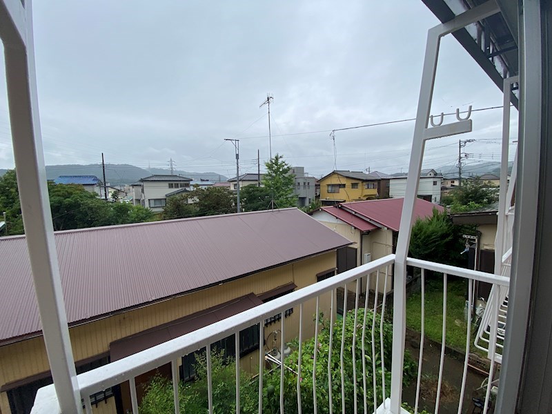 コーポまとい ベランダ