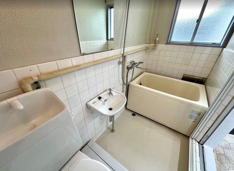 花園コーポ 風呂画像