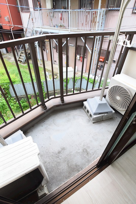 キャッスル笠間Ⅲ ベランダ
