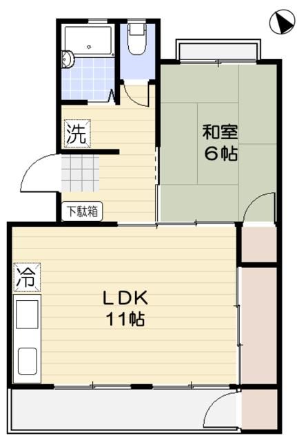 アベニュー原宿 303号室 間取り