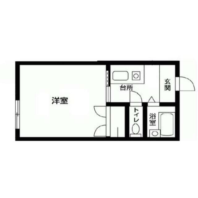 クロノス南矢名1番館 101号室 間取り