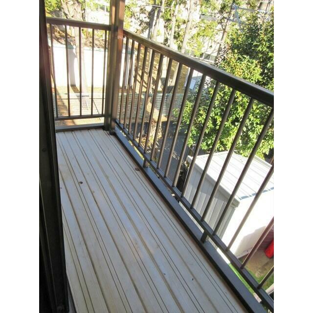 八雲アパート ベランダ