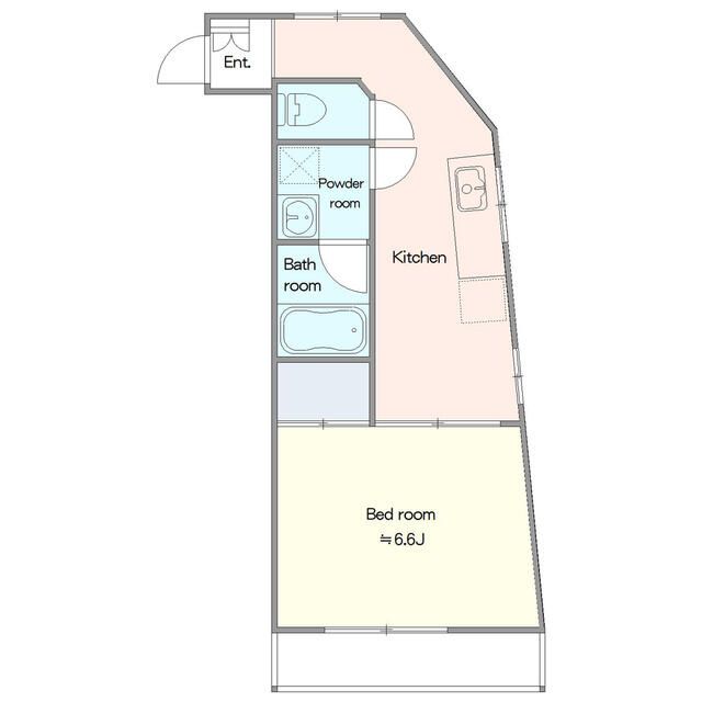 サクセス湘南八重咲ビル 301号室 間取り