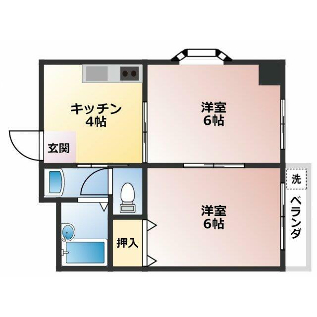 ステラ湘南平塚 301号室 間取り