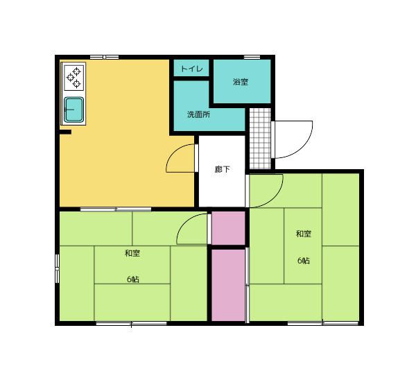ブレーメンⅤ 102号室 間取り
