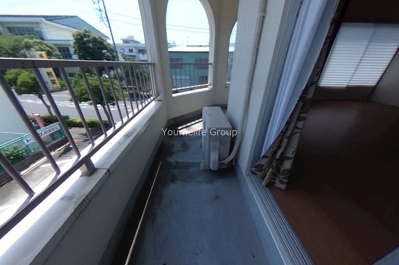 船橋コーポ ベランダ