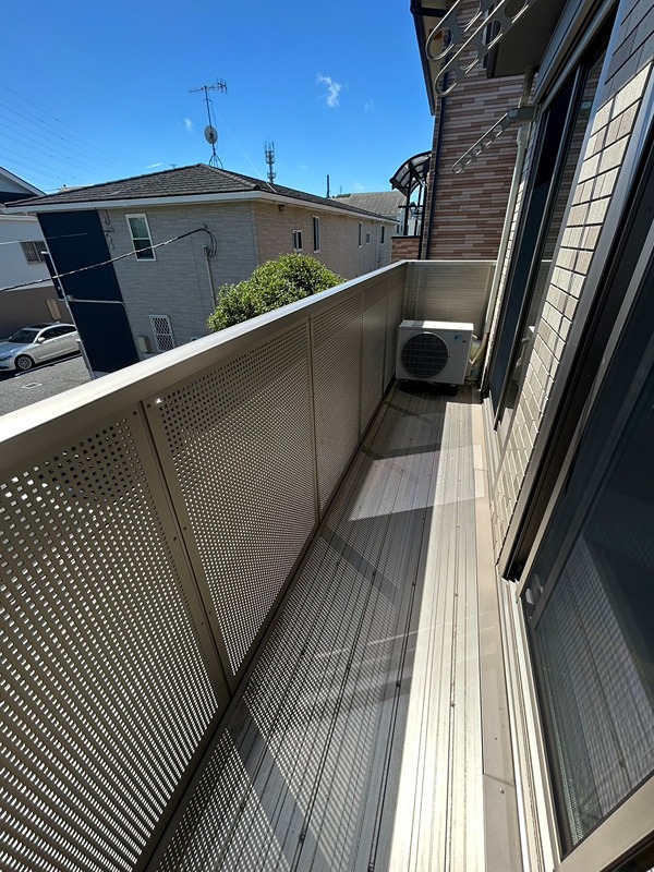 ユウハイム ベランダ