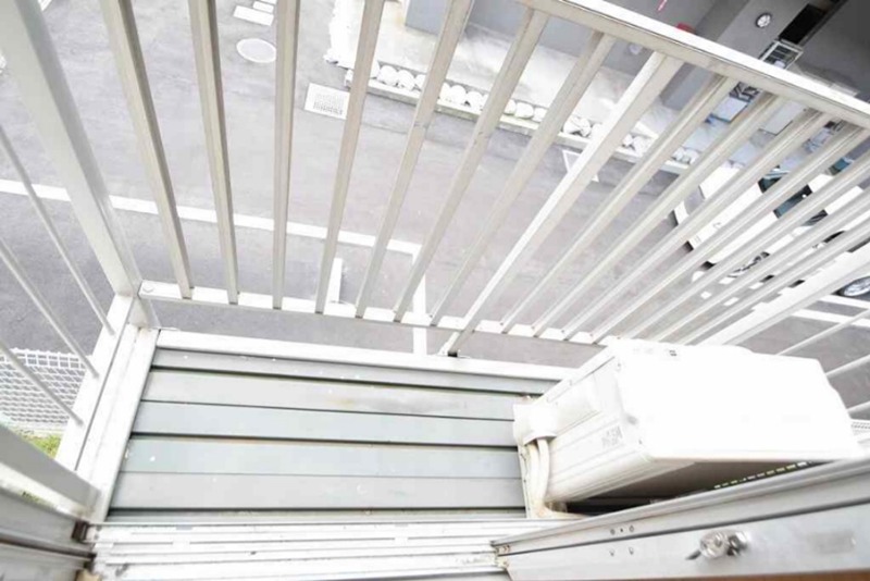 ハイツカサイ ベランダ