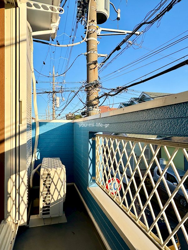 ドミールタカミネ ベランダ