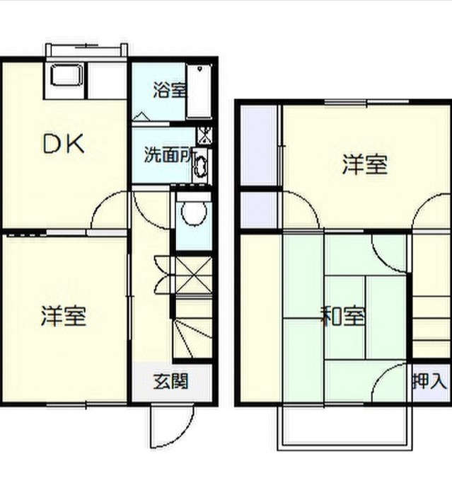 ai湘南ながもちＡ棟 1号室 間取り
