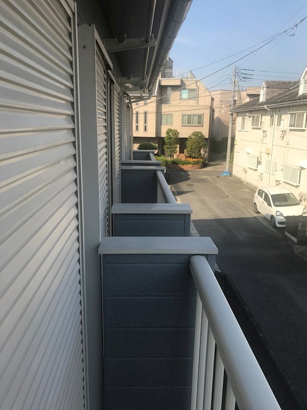コーポむつみ ベランダ
