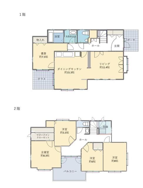 玉縄２丁目貸家 間取り