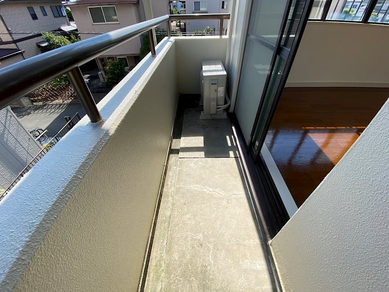 ビューハイツ菫平 ベランダ