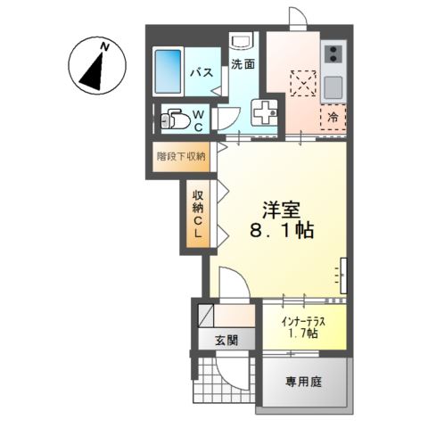 コーポときわぎ 間取り