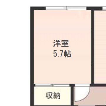 コスモ湘南　Ｂ 102号室 間取り