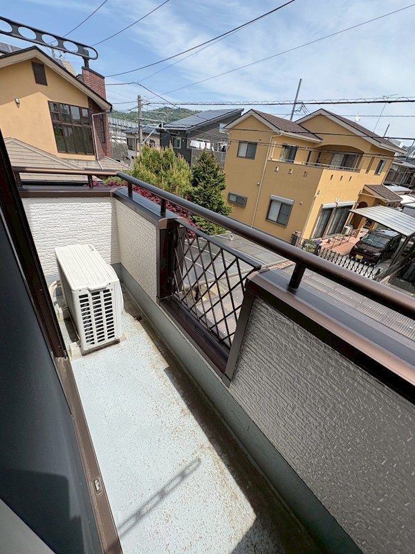 岩本テラスハウス ベランダ