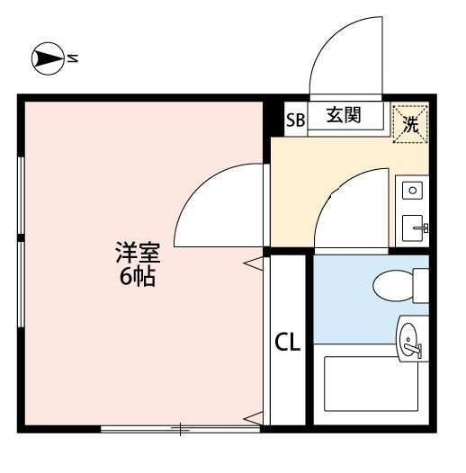 ラルーチェ 108号室 間取り